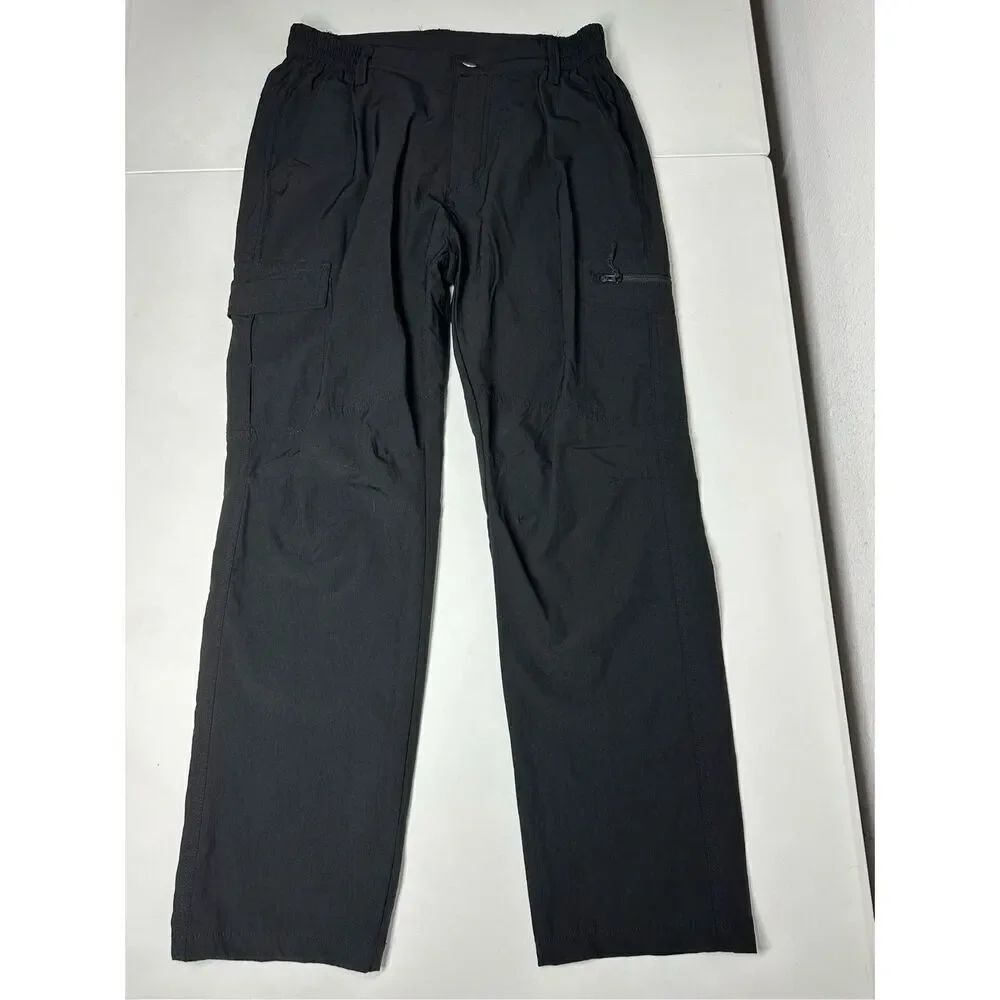 Rogue Women’s Hiking Activewear Pants Black Pockets Size M See Description